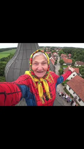 Polska Babcia w Spider Man