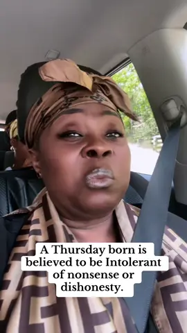 Thursday born! 