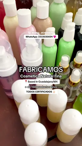 Fabricó cosmética natural fina para el cuidado de la piel y cabello con envíos a todo México y entregas personales  Guadalajara 📍 Nos encargamos de utilizar los mejores extractos naturales, con insumos aprobados por la FDA, ECOCERT y laboratorios cosméticos para garantizar calidad y seguridad 🍃✨ Disponemos de un amplio catálogo de productos en línea capilar, facial y corporal  Precios de mayoreo para tu negocio a granel o presentación individual 😍 Cosmética que enamora al instante, texturas ligeras, libre de crueldad animal 🐰💖 Reinvéntate y comienza una marca que utiliza los mejores activos naturales que fidelizaran tus clientes 🫰🏻💫 #skincare #tiendaonline #Productonatural #cuidadopersonal #enviosatodomexico #Beautyskin #mejorcalidad #gdl #productosnaturales #avaniaskinbeauty 