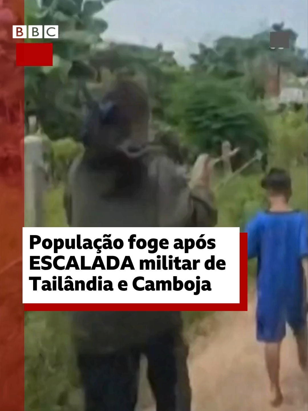 Escalada do conflito entre Camboja e Tailândia 🇰🇭🇹🇭 Confrontos entre tropas na fronteira disputada entre os dois países deixaram pelo menos 12 mortos, segundo autoridades tailandesas.  Os combates marcam escalada em uma disputa entre os dois vizinhos do Sudeste Asiático que remonta a mais de um século. A maioria das vítimas era composta por civis de três províncias tailandesas, de acordo com o exército da Tailândia, que também relatou vários feridos. O Camboja ainda não confirmou se teve baixas.  #Conflito #Tailândia #Camboja#bbcnewsbrasil #tiktoknoticias