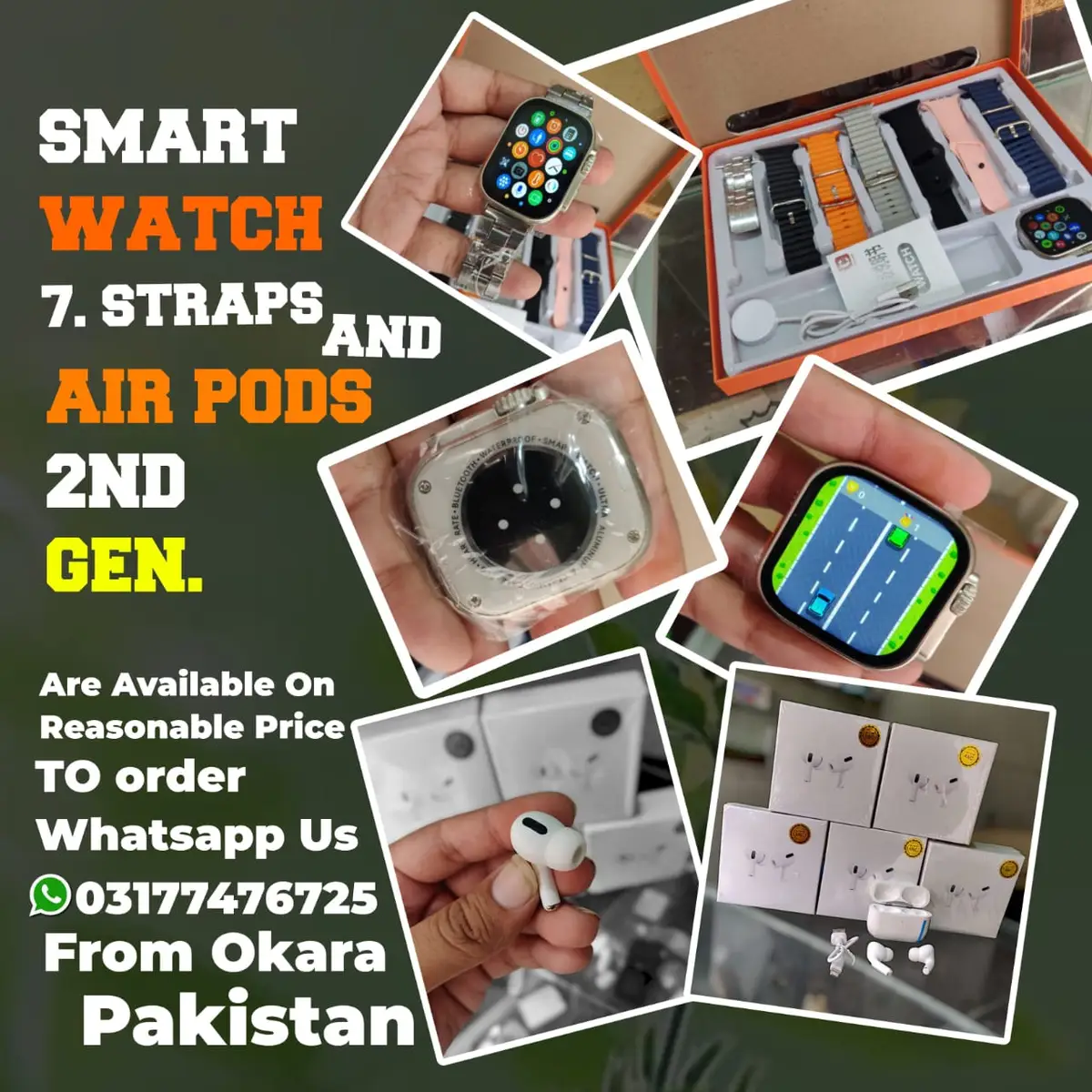 delivery all over pakistan  cash on delivery #viral #onlineshopping #ultrawatch #viral #mobilerepairing 