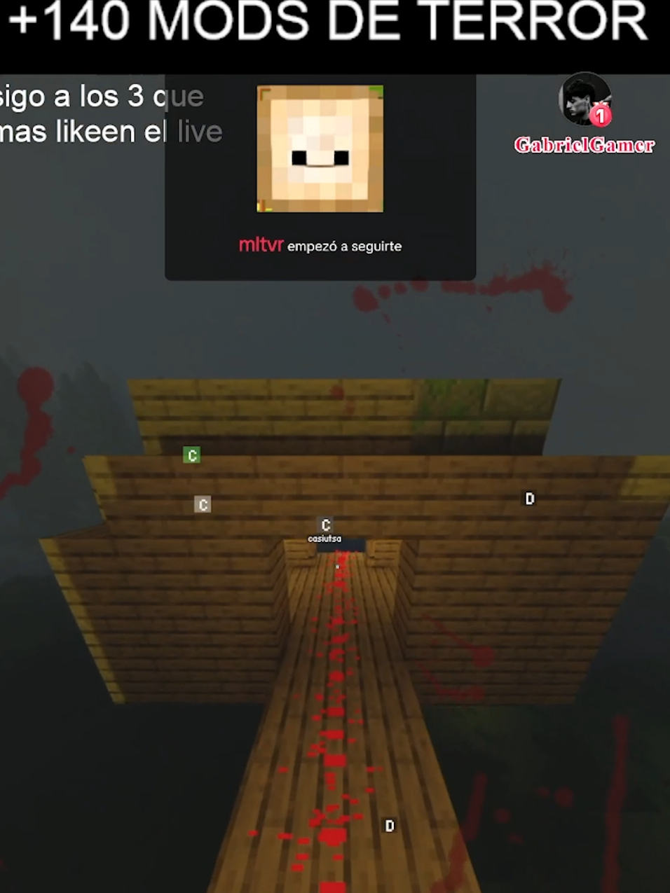Me paso Minecraft con +140 mods de terror #Minecraft #fyp #viral #minecraftbuilding #minecrafter