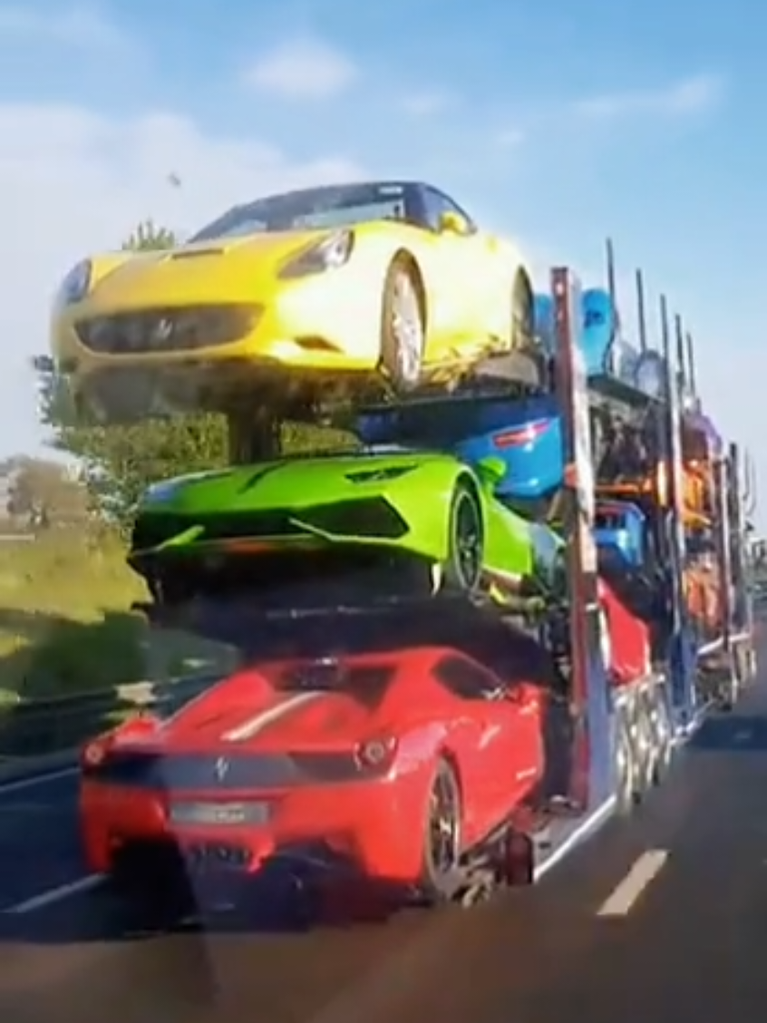 Supercar Transporter #lamborghini #ferrari #maserati #gtr #porsche 