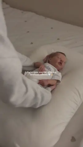 Getting Arden settled for bed 🧸 For entertainment purposes only!  Fake formula ofc!!   Arden is a PORTRAIT BABY, please be kind 🫶🏻 #creatorsearchinsights #newborn #reborndoll #reborn #fyp #fakebaby #nightroutine 