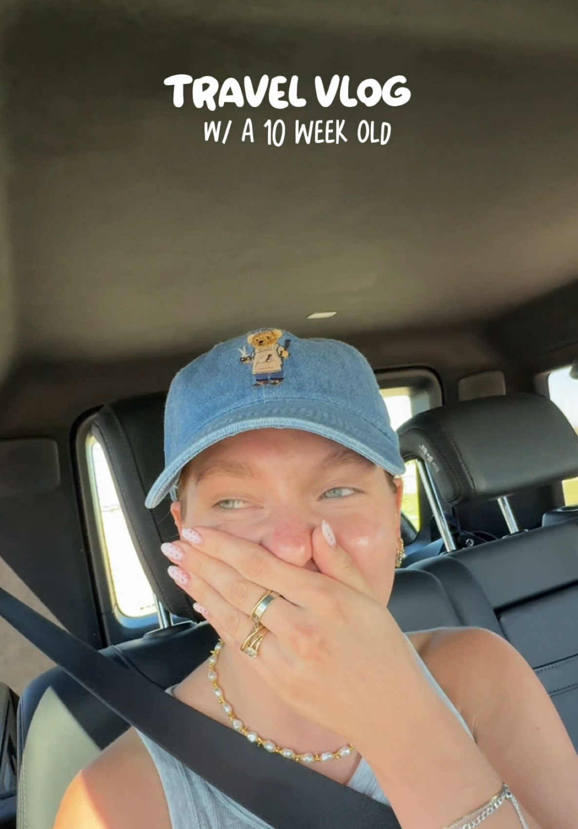 Travel day night go good might go bad 🫣 #travlevlog #travelingwithbabies #postpartum #travelday #10weeksold #10weekspostpartum 