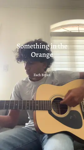 Lost my pick on the take before this ☹️ #guitar #zachbryan #cover #somethingintheorange #acoustic #acousticcovers #country 