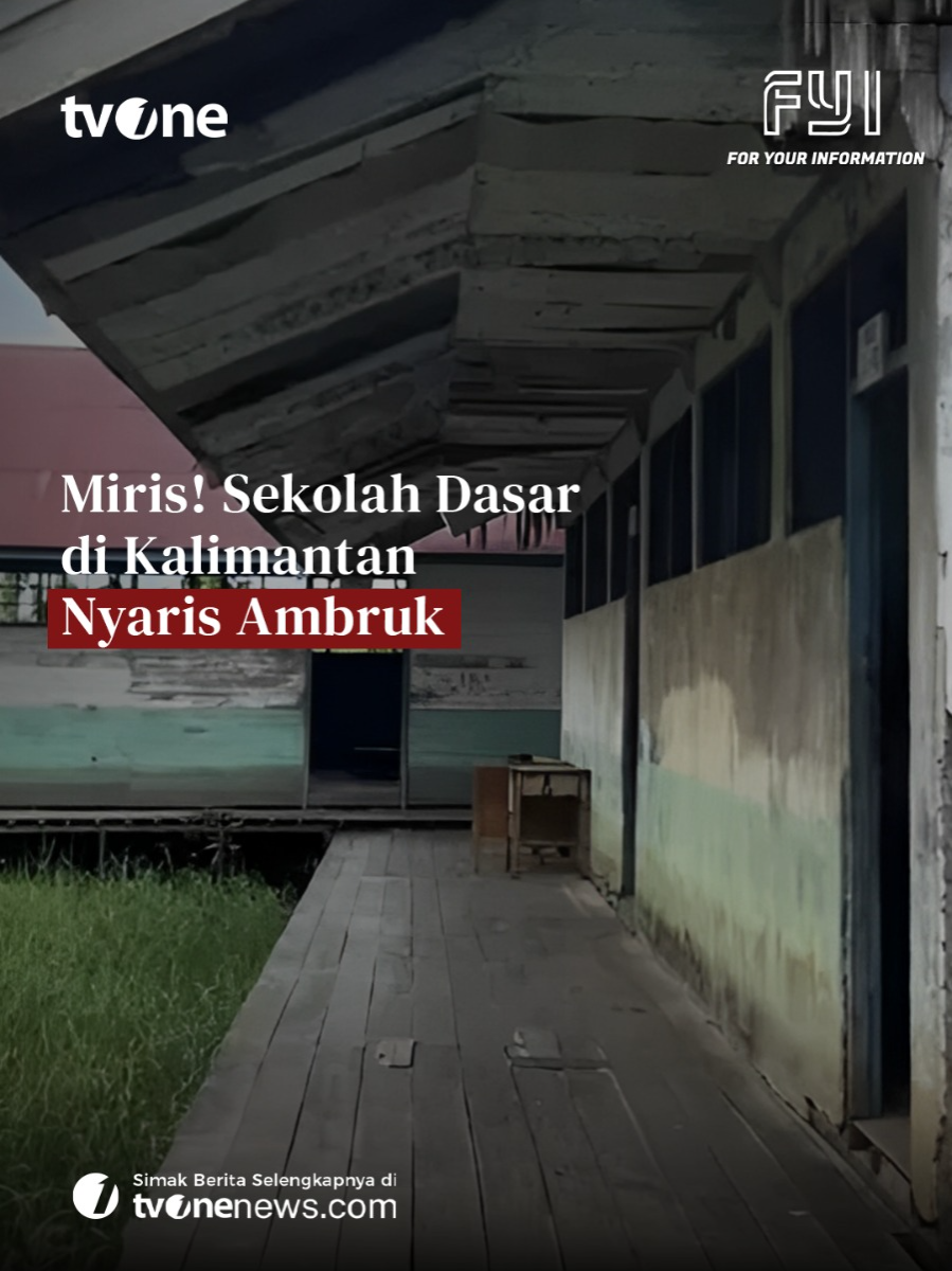 Viral di media sosial, sekolah dasar yang terletak di daerah Kapuas Murung, Kalimantan Tengah dalam kondisi tidak layak untuk dijadikan tempat belajar. Video tersebut dibagikan oleh mahasiswa UGM yang sedang menjalankan KKN di daerah Kapuas Murung. Selengkapnya di video berikut ini! #KapuasMurung #ViralSekolahDasar #ViralKalimantan #FYI05 #HAS03