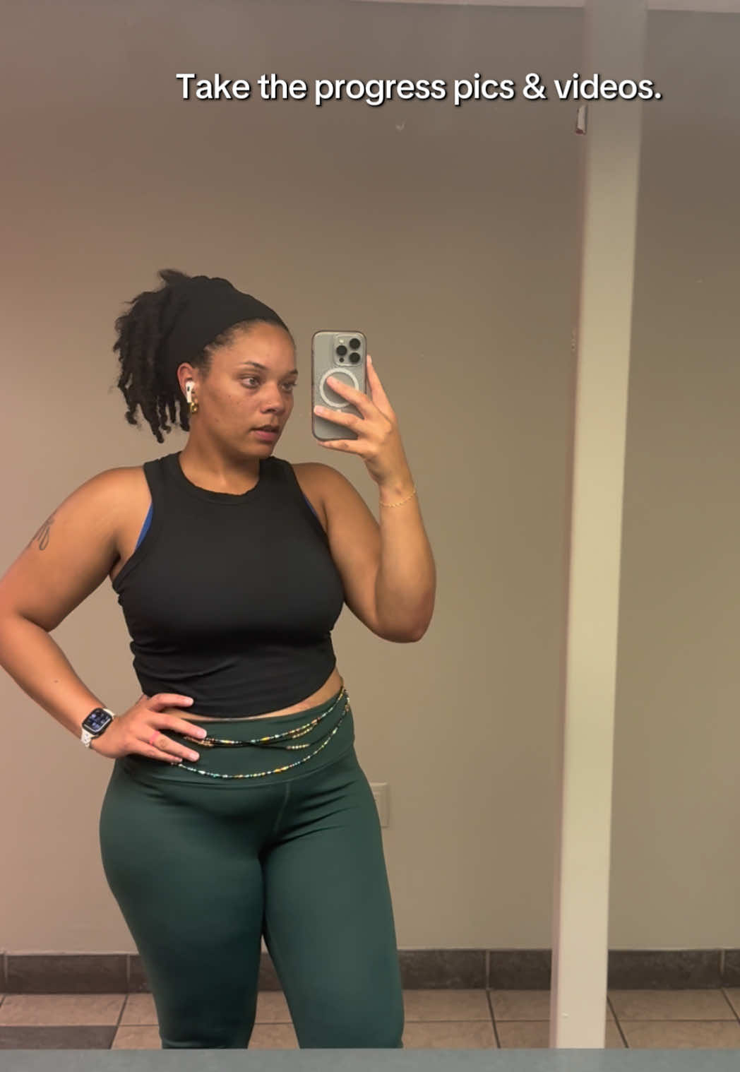 The results will come but only if you make the necessary changes 💪🏽 6 months in to this health journey   #weightlossprogress #healthjourney #weightloss #healthyhabits #fitnessjourney 