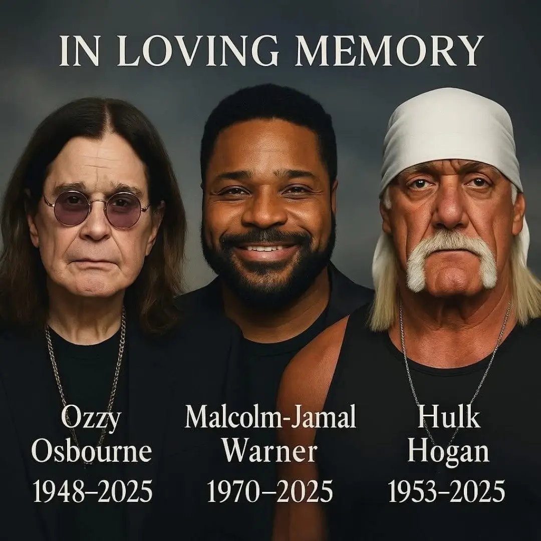 Tough losses. What a sad week it has been. 😭#ozzyosbourne #theohuxtable #malcomjamalwarner #hulkhogan #GenX #gonetoosoon 