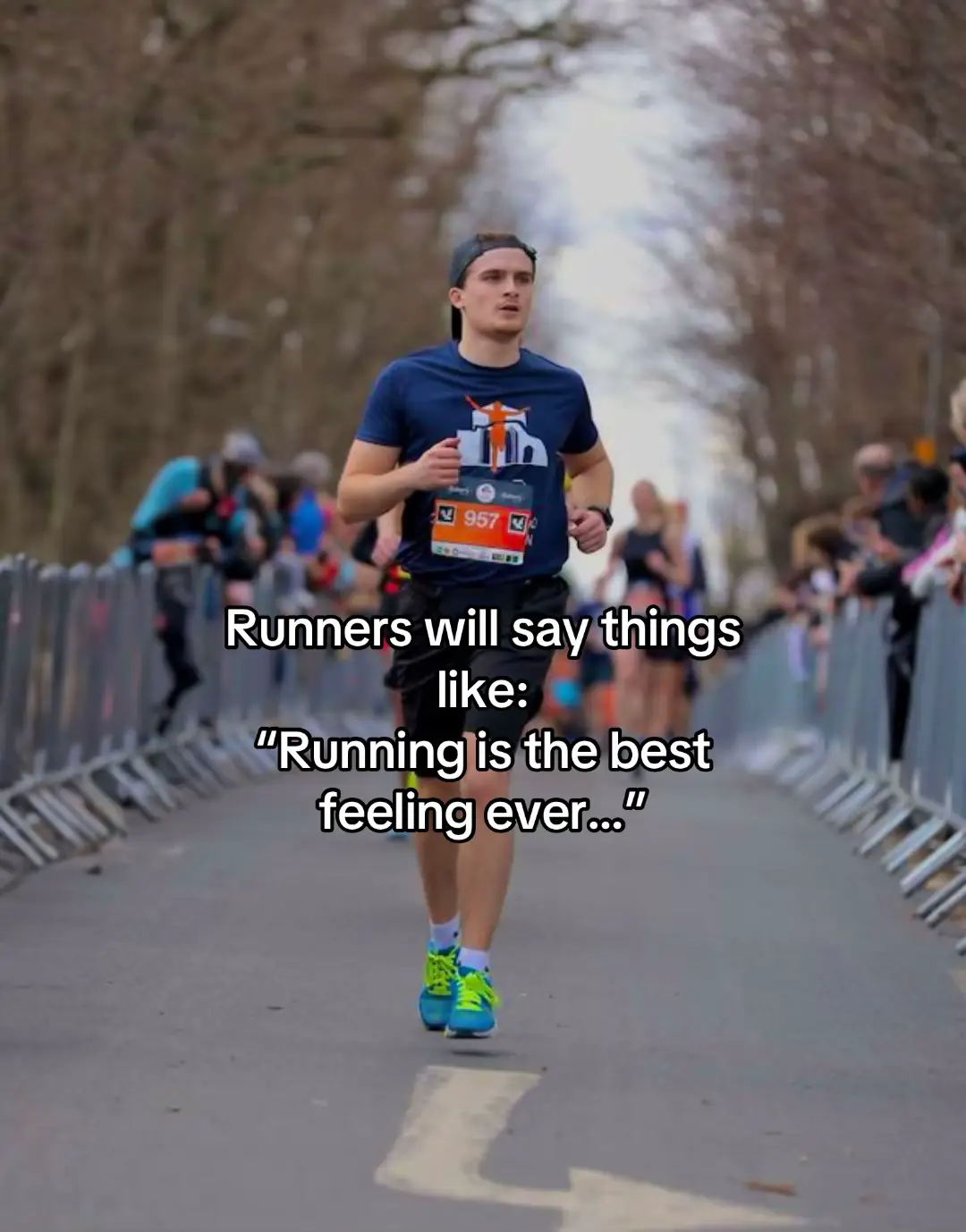 Everyone who has said they’ve loved running at one point has definitely experienced some down sides 😂 I’m defo no stranger to some shin splints and some knee problems but for some reason I still want to go back and do another running event 😂 Anyone else have a similar experience?  #hybridathlete #runtok #fitnesshumor #runnerproblems #irony 