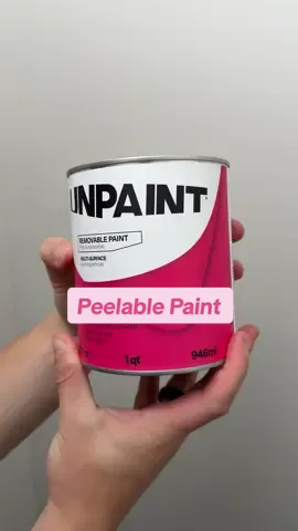 Have you ever seen paint that can be peeled 🤯 Tap the link in bio to learn more! #painting #diyproject #paintdiy #peelingpaint #homegoods 
