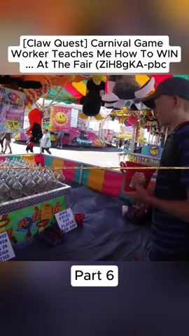 [Claw Quest] Carnival Game Worker Teaches Me How To WIN ... At The Fair (ZiH8gKA-pbc)