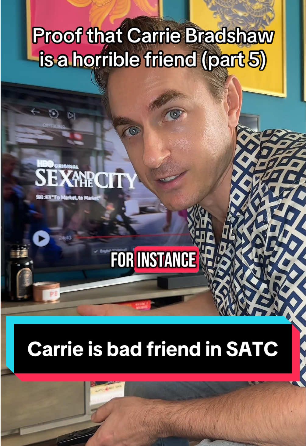 Replying to @isabelacoello25 Carrie leaves Miranda and uses Berger as an excuse because she is tired talking about her friend’s problems #carriebradshaw #satc #andjustlikethat #miranda 