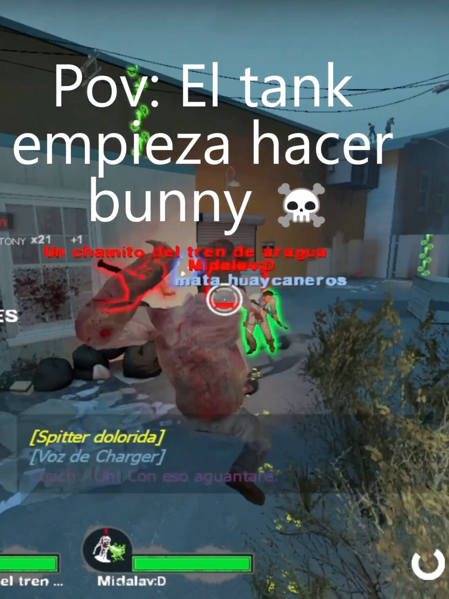 bunny hop con Tank Legal  :< #bunnyhop #CapCut #pro #left4dead2 #versusl4d2 #l4d2 #BUNNY #fyp #tank 
