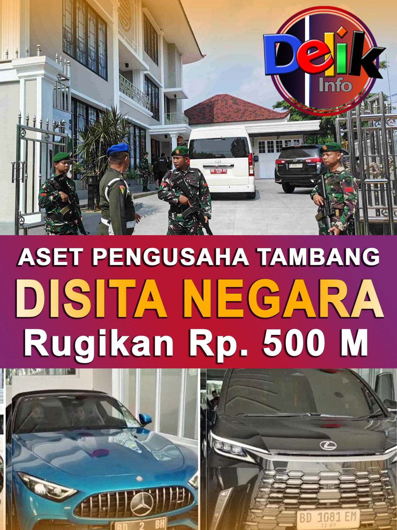 Aset Pengusaha Tambang Bebby Hussy Di Sita Negara  |  Borok Tambang Terbongkar! Aset Mewah Bebby Hussy Disita, Negara Rugi Rp. 500 Miliar  Delik INFO | Bengkulu – Kejaksaan Tinggi (Kejati) Bengkulu terus menunjukkan keseriusannya dalam menuntaskan kasus dugaan tindak pidana korupsi di sektor pertambangan batu bara yang menyeret sejumlah nama besar. Setelah menetapkan lima orang sebagai tersangka, Kejati kini fokus pada upaya pemulihan kerugian negara dengan menyita sejumlah aset milik tersangka utama, Bebby Hussy. Kamis (24/7/2025) Selengkapnya di : https://delikinfo.online/borok-tambang-terbongkar-aset-mewah-bebby-hussy-disita-negara-rugi-rp500-miliar/ #kejatibengkulu #kejaksaanTinggiBengkulu #asetPengusaTambangDisita #TunasBaraJaya #IntiBaraPerdana #BebbyHussy #APBB #Sutarman #DelikInfo #beritabengkulu#BengkuluHariIni @kejatibengkulu @semuaorang #Fy #fypシ゚ #semuaorang #korupsitambang