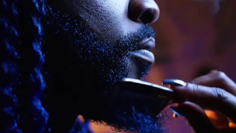 Oops! My bad! 💈✨🧔🏾‍♂️✂️ #beardsoftiktok #asmrhair #fyp #foryoupage #hairstraightener 