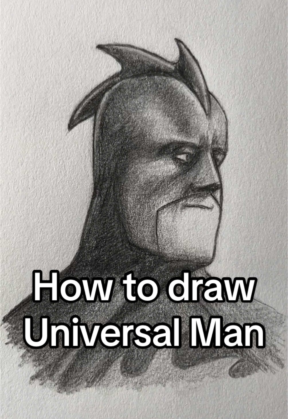 How to draw Universal Man from The Incredibles! Who should I draw next? #art #artistsoftiktok #incredibles #theincredibles #universalman #gammajack #drawing #tutorial #gazerbeam  how to draw universal man incredibles art drawing tutorial