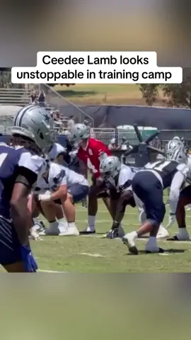 Ceedee looks ridiculous in camp ! #foryoupage #dallascowboys #cowboysnation #ceedelamb #football 