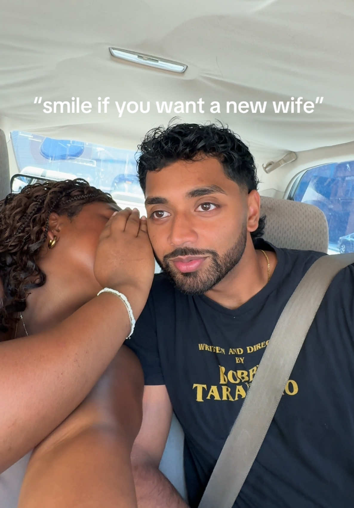 period no funny business 💅🏾 #mattandkharli #couplestiktok #husbandwife #cutecouple #funny 