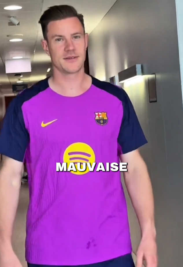 Mauvaise nouvelle pour le FC Barcelone : Marc-André Ter Stegen doit à nouveau être opéré du dos et sera absent environ trois mois.
