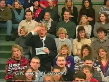 Jerry Springer - “Give Back My Lover!” (1997)  #foryoupage #fypage #fyp #foryou #nostalgia #fypageシ #90s 