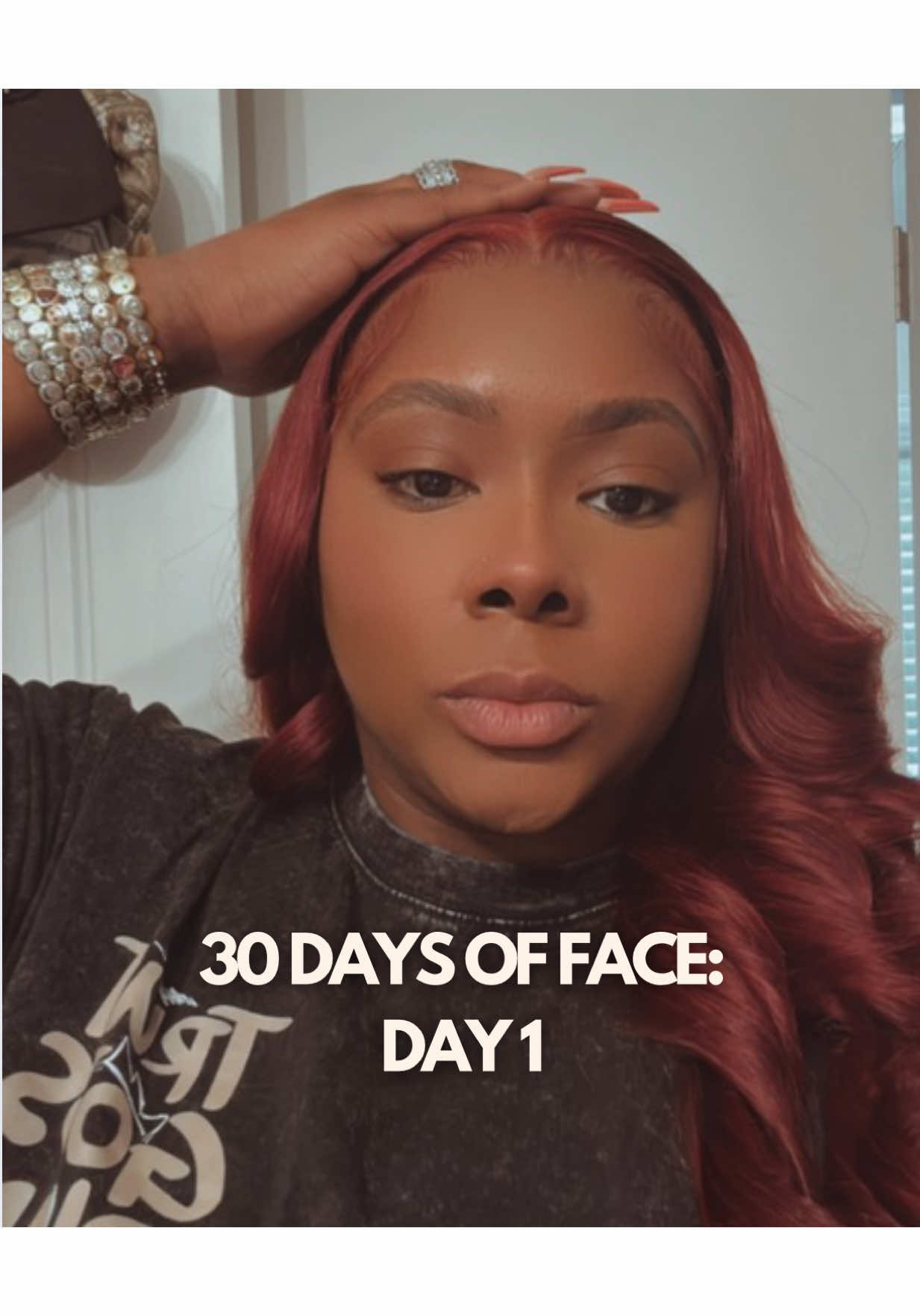 “Day 1 of 30 Days of Face 🎨✨ Trying to figure out this makeup thing one blend at a time 😂 #30DaysOfFace #MakeupForBeginners #YummySkin #GRWM #SoftGlam #MakeupJourney”