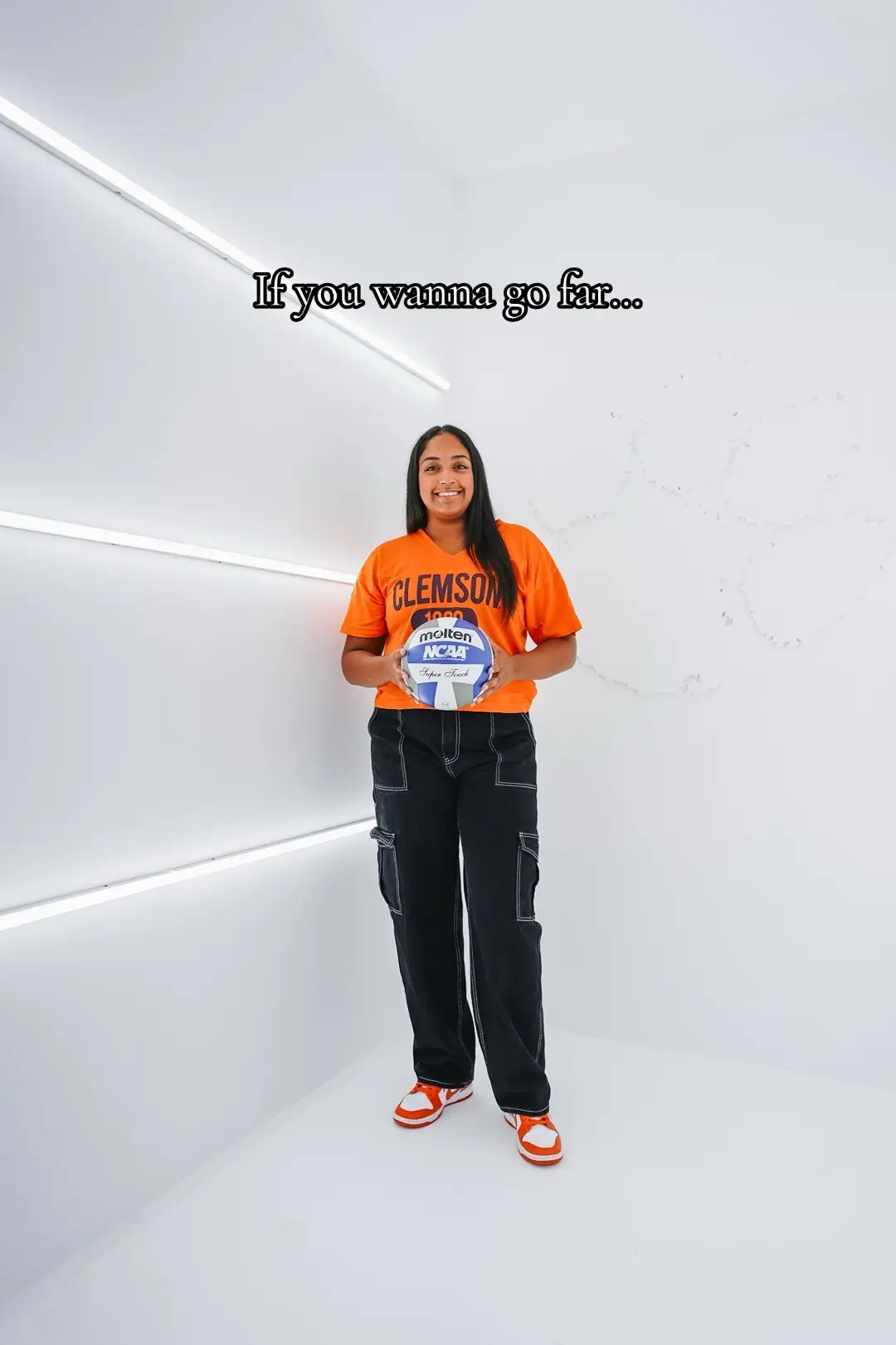 new school hard launch 🧡 #clemson #clemsontigers #clemsonuniversity #collegevolleyball #volleyball 