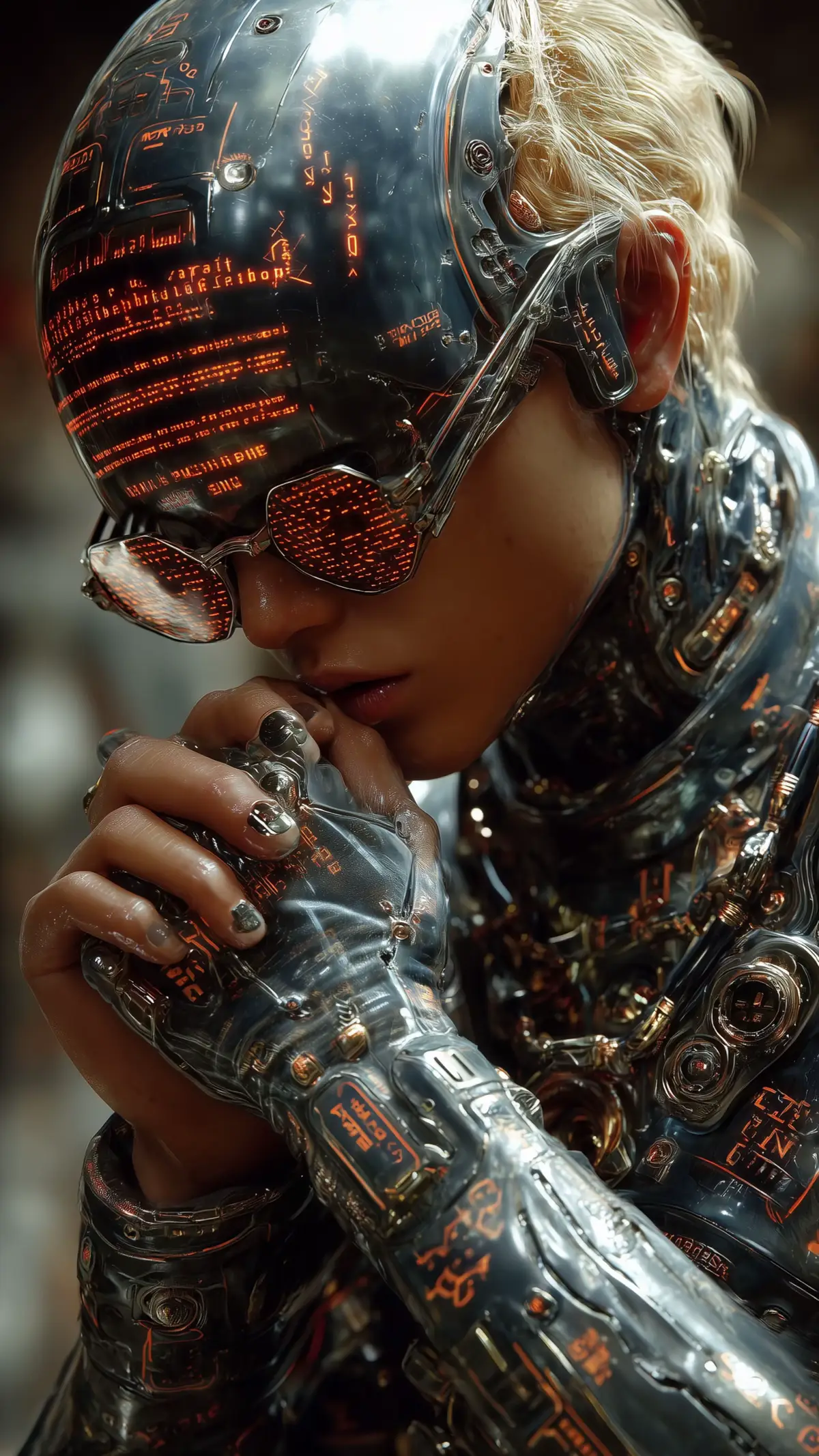 #aesthetics #pov #aicharacter #cybercity #cyberpunk #cyberpunk2077 #cyberpunkedgerunners #aiart #aiartcommunity #dreamtok #spacetok #dystopian #photography #portraitphotography #retrojapan #netrunner #midjourney #cyborg #spacexplorer 