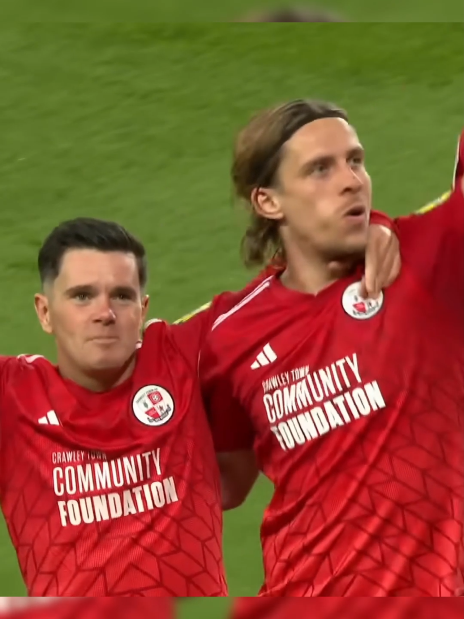 👹 Crawley Town DESTROY MK Dons! 🔥 Crawley Town smashed MK Dons 8-1 on aggregate in the 2024 League Two Playoffs! Goals, limbs, and pure passion – this is one for the history books! From underdogs to unstoppable – witness one of the most dominant playoff performances ever! #CrawleyTown #EFLPlayoffs #MKDons #LeagueTwo #fyp #ForYou#TikTokViral #EFL #Sport #Goals#foryoupage❤️❤️