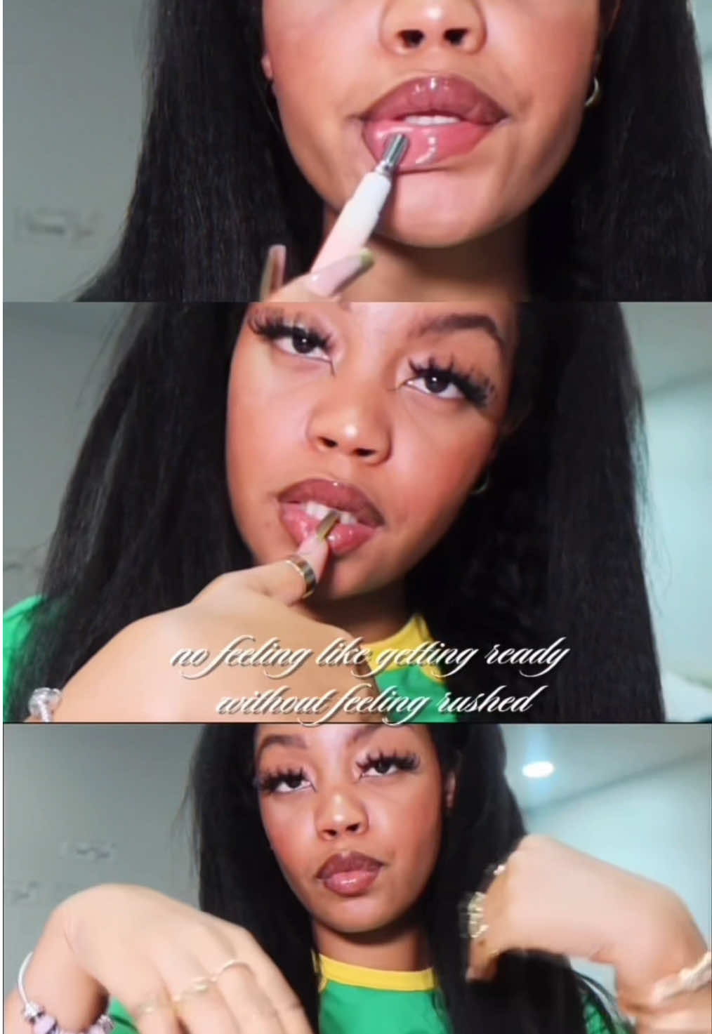 girl therapy🫧🎀 #MakeupRoutine #makeup #girltherapy #girlythings 