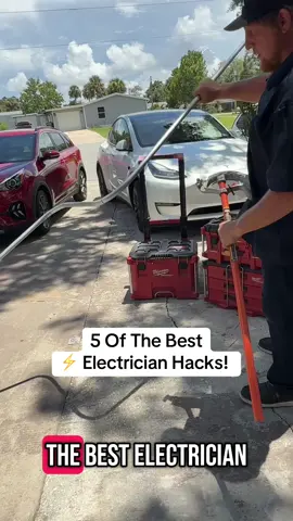 Which Hack Did You Like The Most? Share The Video! #fyp #electricianhacks #electriciansoftiktok #electriciansdoitbetter #electricianhack #milwaukee #milwaukeetools #hacks #hack #tips #tricks #foryoupageofficiall #residentialelectricians #commercialelectrician #foryoupage #sparky #viral #trending #electriciantips #electriciantip #milwaukeeanglerfishtape #fishtape #bluecollarboys⚡️ #CapCut 