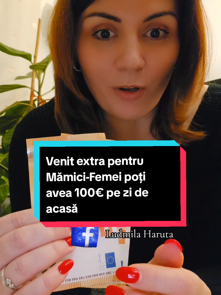 Venit extra pentru Mămici-Femei    poți avea 100€ pe zi de acasă #bani #venit #venitpasiv #mame #mamicipetiktok #mamiciinromania #moldoveanca 