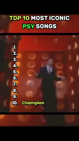 One of the best Psy songs 🔥 Top 10 most iconic Psy songs! #top10 #songs #iconic #throwbacksongs #kpop #korean 