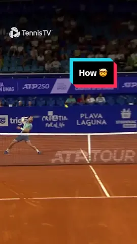 A point you’ll have to watch hundreds of times to believe 🤯 #tennis #tennistv #atptour 