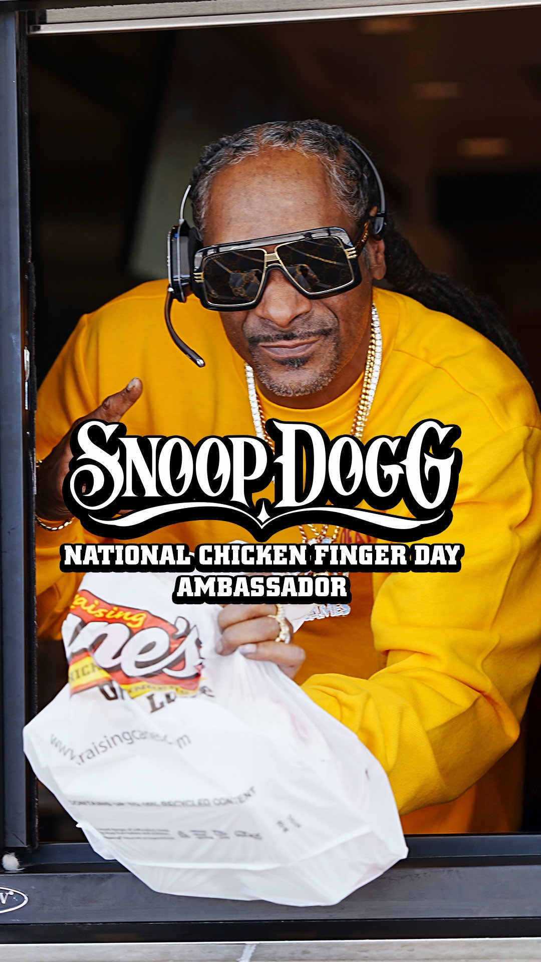 @Snoop Dogg is saving National Chicken Finger Day on July 27th