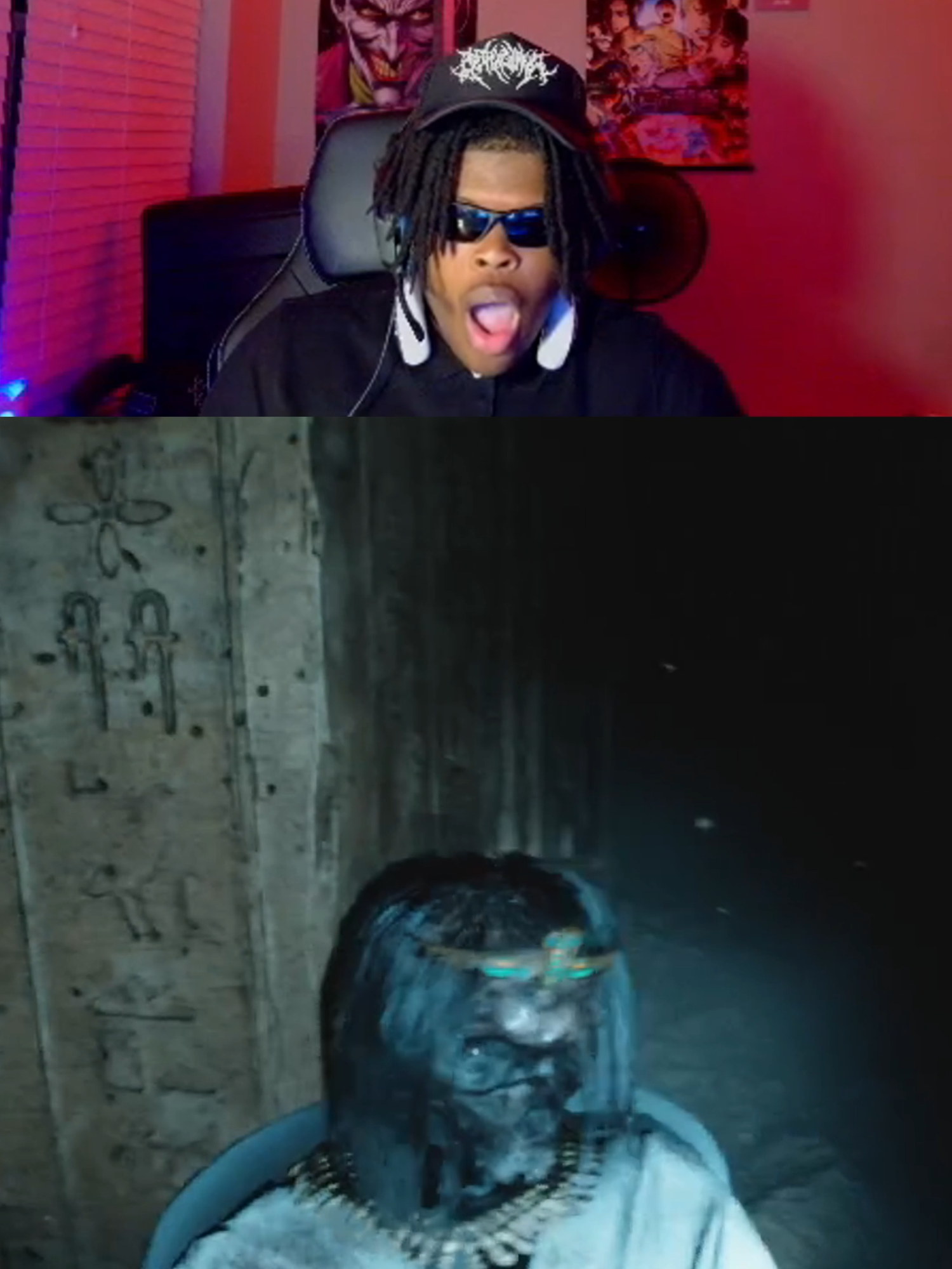 never exploring tombs ever again 😂 (Twitch/YT: HeyyVance) #amenti #egypt #scarygames #jumpscare #fypage #viral