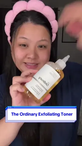 Glycolic Exfoliating Toner by @The Ordinary Store #theordinary #theordinaryskincare #glycolicacid #exfoliatingtoner #toner #skincare #BeautyTok  Face Toner Recommendation  Exfoliating toner for all skin types All in one toner  Brightening Toner  Skincare Recommendation
