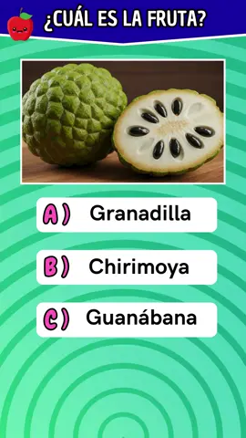¿Cuantas acertaste? #quiz #fruta #frutas #preguntasyrespuestas #trivia #adivina #quiztime 