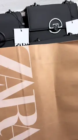 #zara #ZARA #black #pepperbag #luxury #zaraunboxinghaul #xyzbcafypシ #fypp 