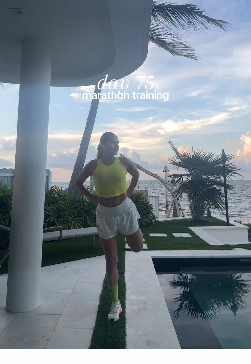 Enjoying my short runs while I have them  #marathontraining #beginnerrunner #workout #Summer #florida 