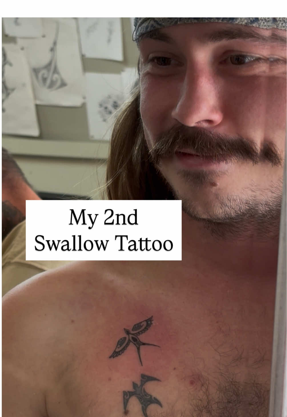The story of my 2nd swallow tattoo 🐦‍⬛