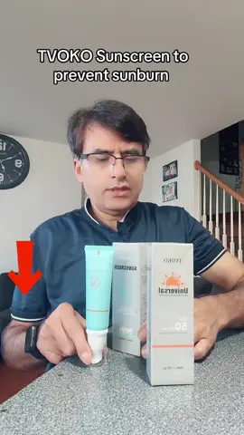 TVOKO Sunscreen to prevent sunburn #fyp #luiteljee #TVOKO #Sunscreen to #preventsunburn 