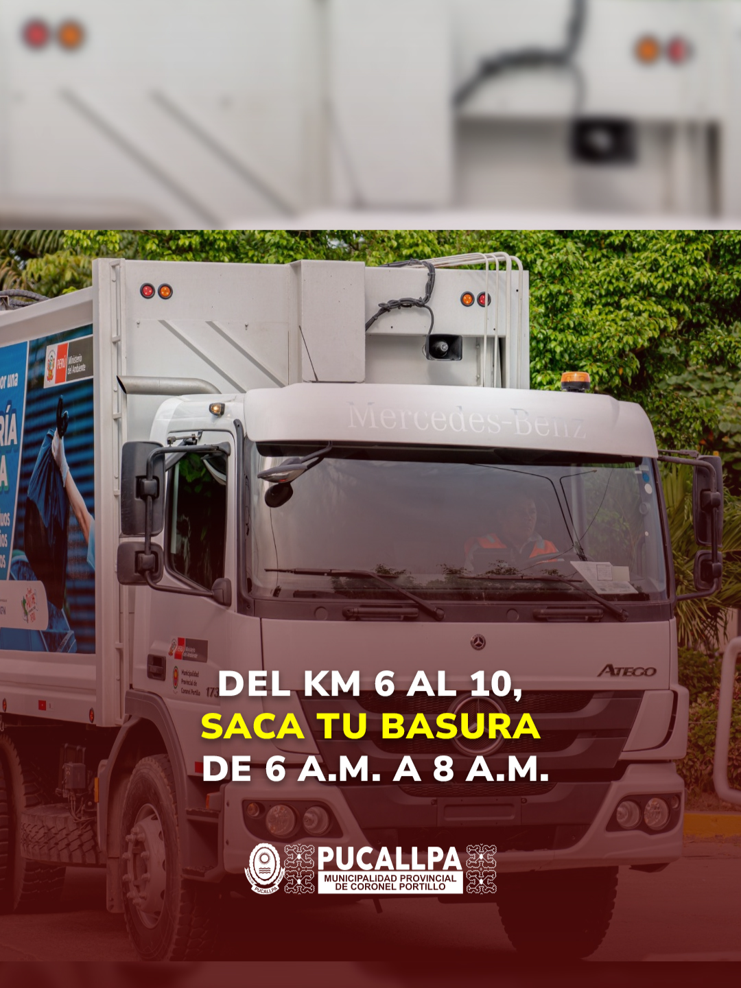 🔴🟢#ComandoLimpieza | Saca tu basura a tiempo y ayúdanos a mantener nuestra ciudad más limpia y saludable. 🌿🤝 #pucallpaperú🌴🦜🐍🐢🦥 #paratii