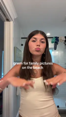 grwm for family pics!! 