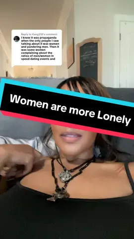 Replying to @Kang318  it’s all over this app how lonely women are 