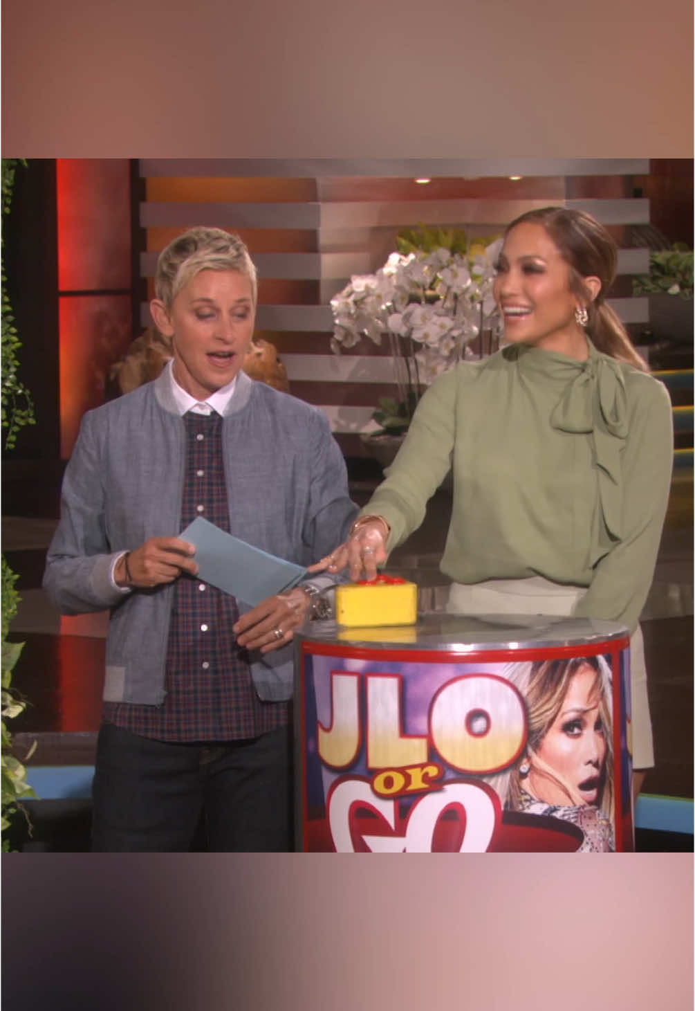 Happy birthday, to the incredible Jennifer Lopez. Everything is better with J Lo.  #theellenshow #jlo #birthday #tbt 
