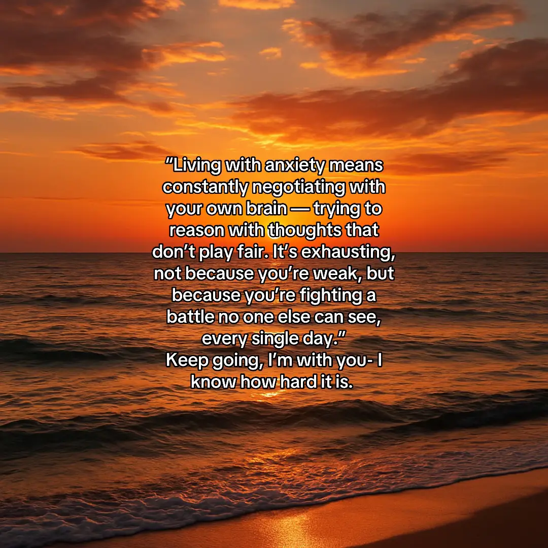 #AnxietyAwarenes #mentalhealthmatter #invisiblestruggle #quietstrength #youarenotalone #mindhealth #emotionalwellbeing #strongerthanyouthink #MentalResilienc #dailybattle  