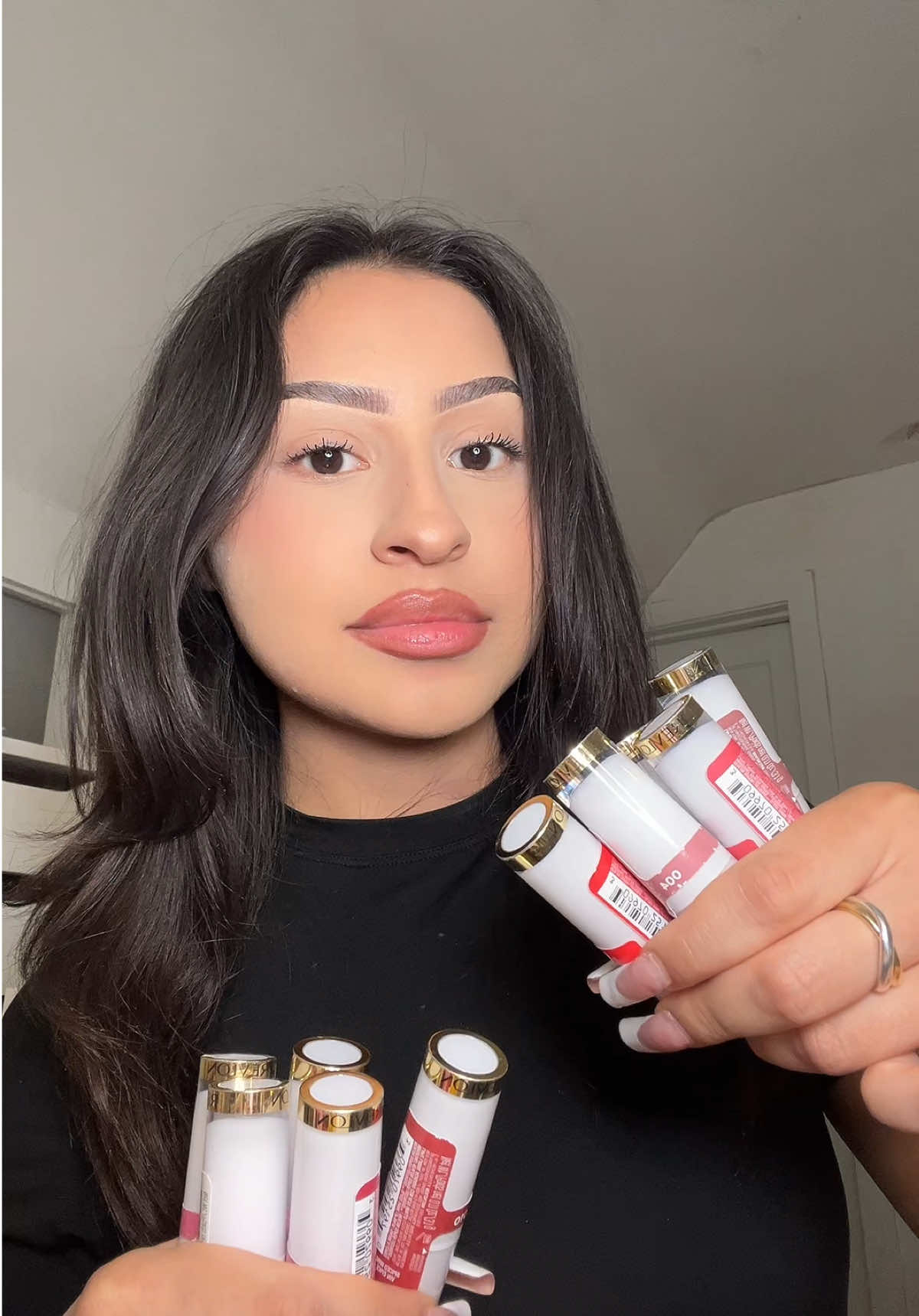 NEW @revlon gloss balms 🫶🏼 #revlon #revlonlipstick #lipbalm #lipbalmaddict #ultafinds 
