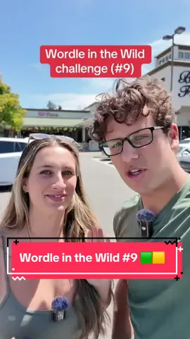 This video was nothing but CHAOS 😂🤷🏻‍♂️🟩🟨 #wordleinthewild #wordle