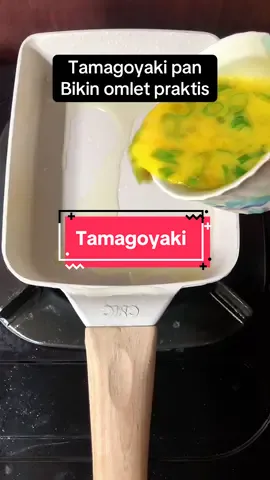 Tamagoyaki pan #tamagoyaki #wajanantilengket 